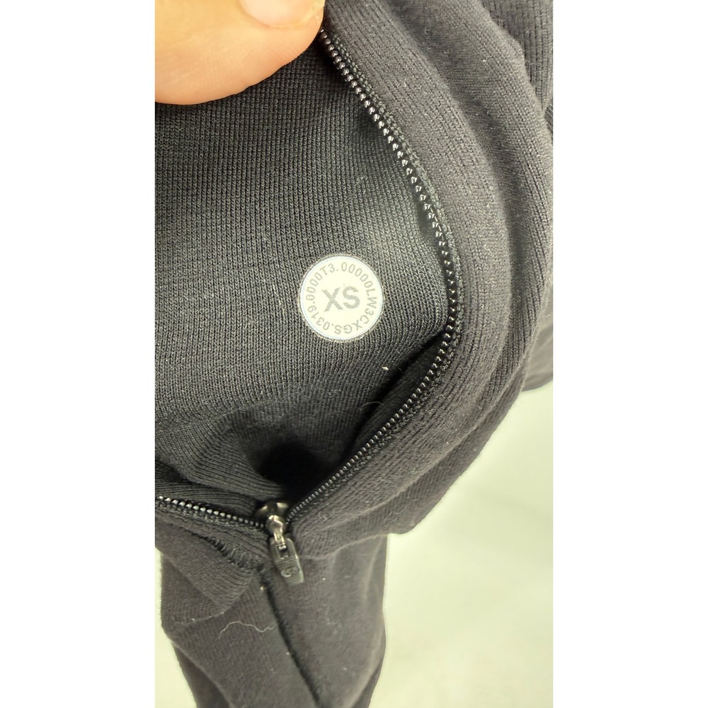 Lululemon ready to rulu Hoodie Black Running Pullover XS LW3CXGS - Picture 6 of 6